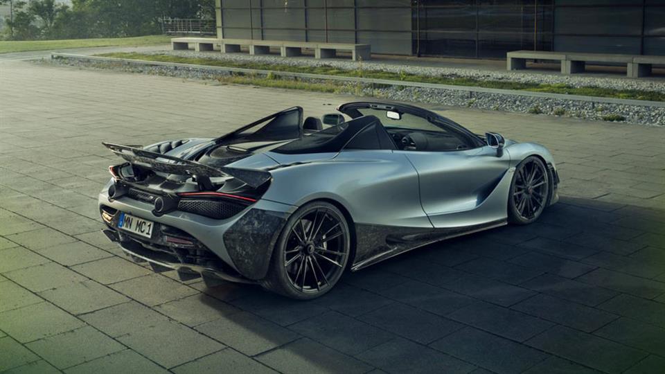 مک‌لارن 720S اسپایدر با تیونینگ نوویتک